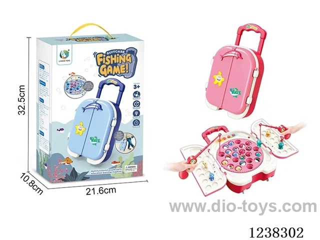 B/O fishing toys W L/M not included battery