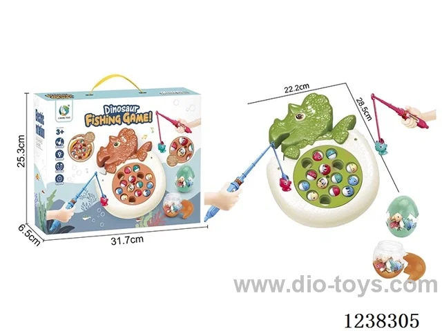 B/O fishing toys with music not included battery