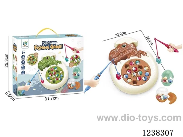 B/O fishing toys W L/M not included battery