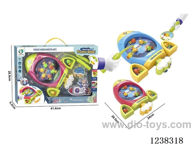 B/O fishing toys with music not included battery