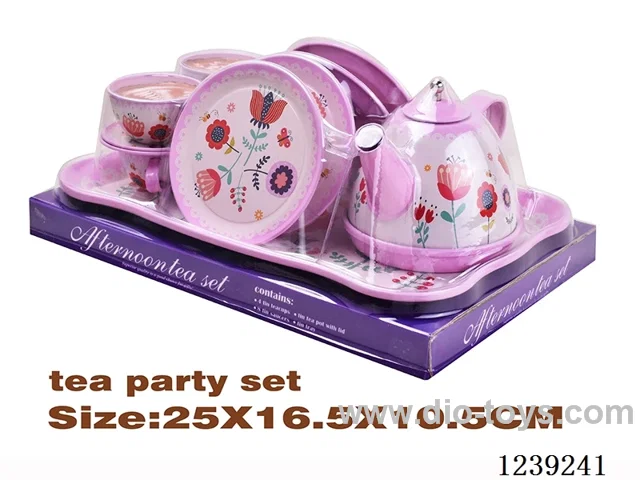 Tinplate Tea Set 18pcs