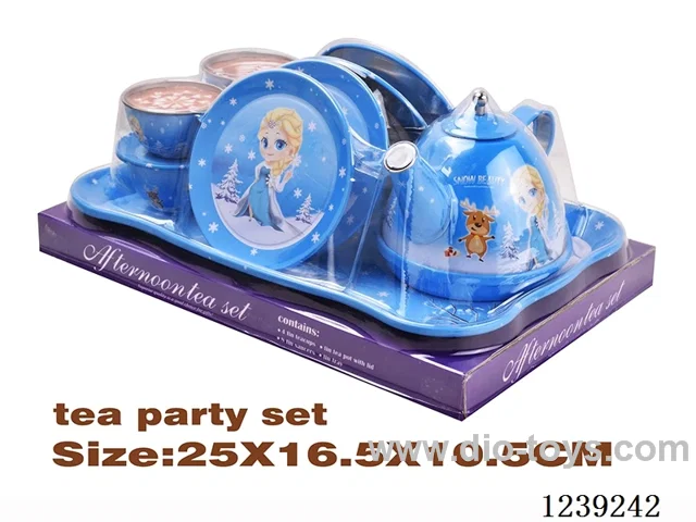 Tinplate Tea Set 18pcs