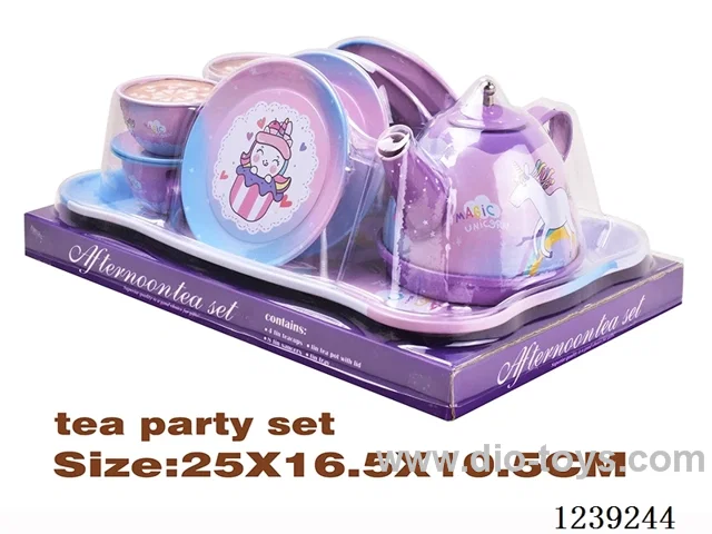 Tinplate Tea Set 18pcs