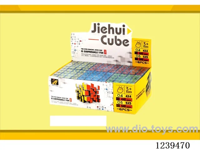6.2CM Rubik's cube 6PCS
