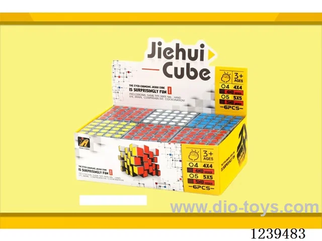 6.3CM Rubik's cube 6PCS