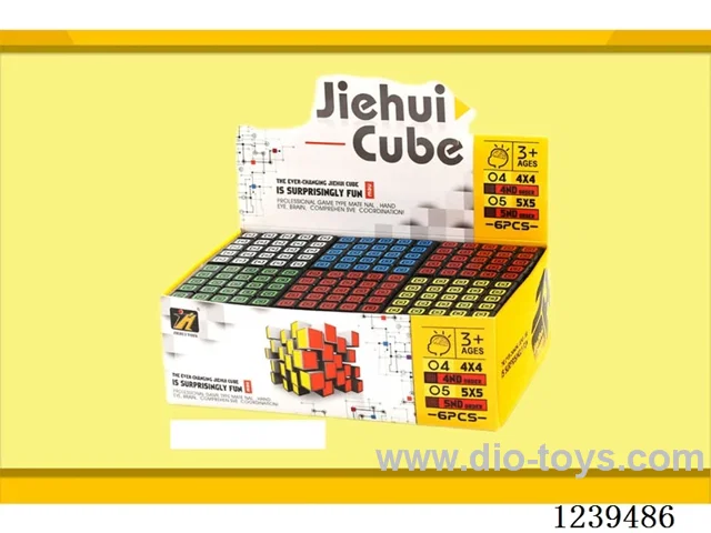6.3CM Rubik's cube 6PCS