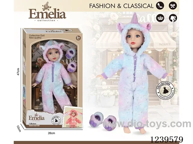 18 inch 13 joints doll