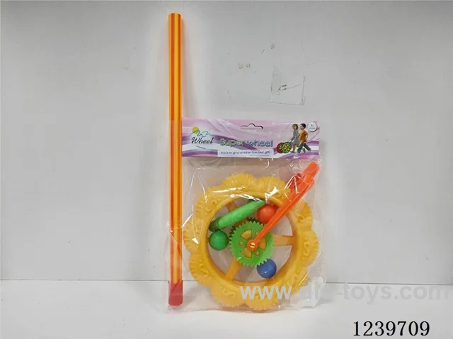 Flower two-colour tube push wheel (GCC)