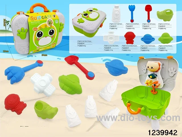 12pcs beach sets in paper card