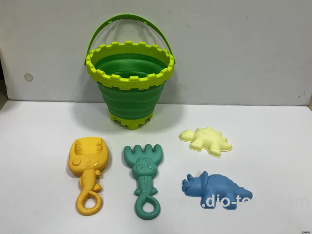 beach bucket(5pcs accessories) in net bag