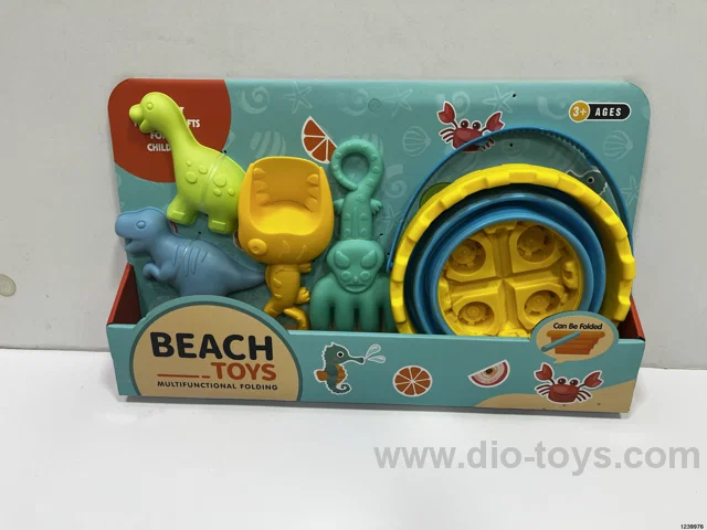 beach bucket (3pcs accessories) in display box