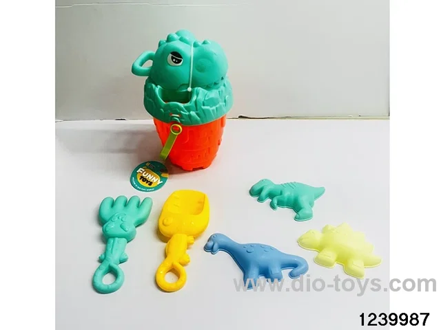 7 pcs beach toys in hangtag