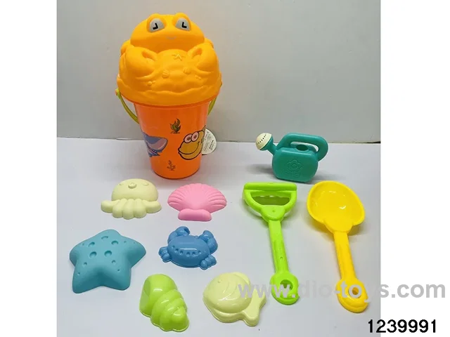 11 pcs beach toys in hangtag