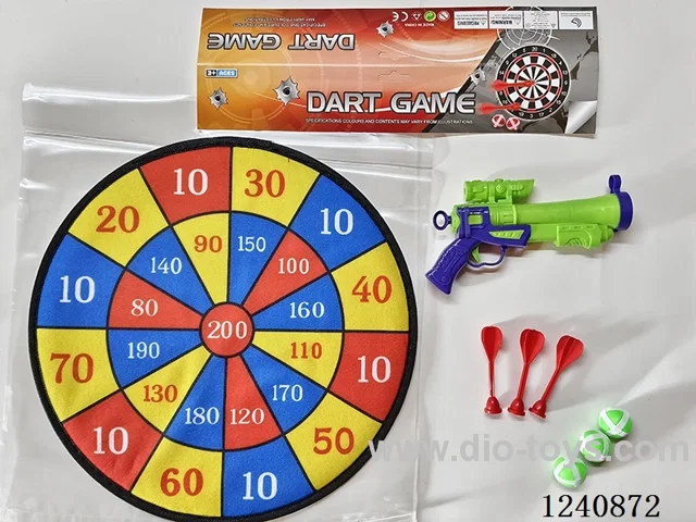 36CM Cloth Target with Sticky Ball Gun/Flying Targets
