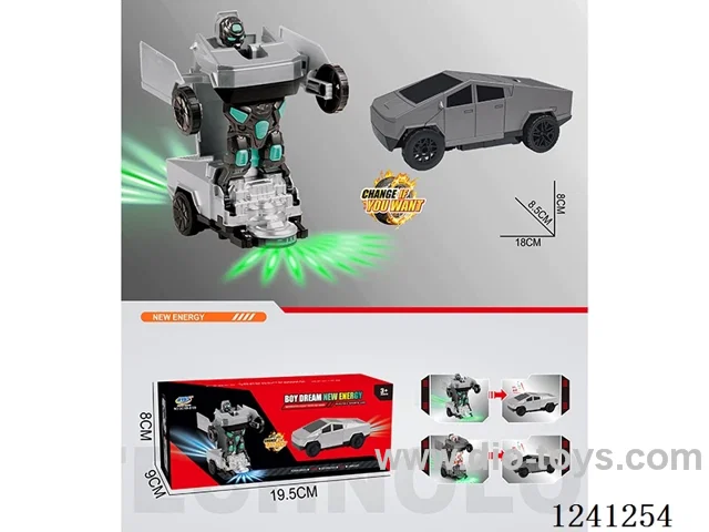 B/O Transformer Tesla Car 2 colors mixed not included battery