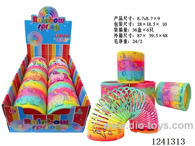 8.7*9 rainbow circle 6PCS
