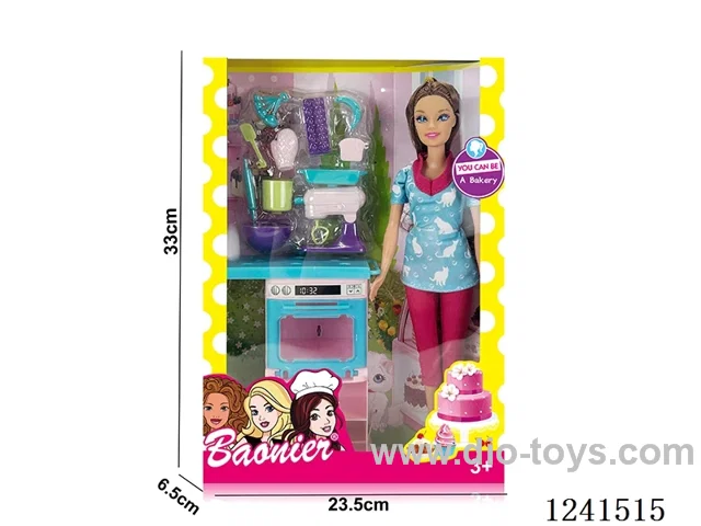 11.5inch 5-joint Barbie set