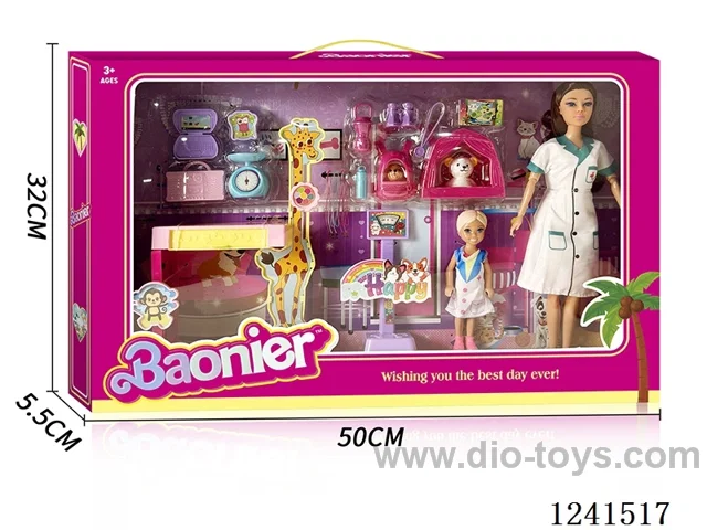 11.5inch 9-joint Barbie set