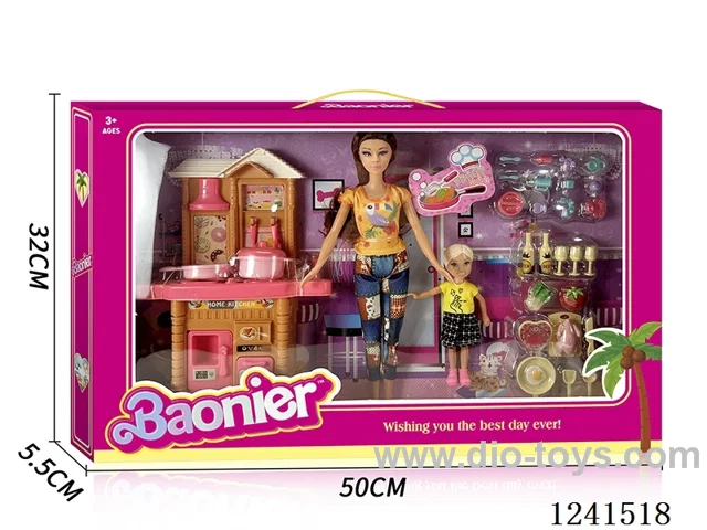 11.5inch 5-joint Barbie set