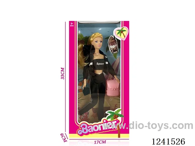 11.5inch 7-joint Barbie set