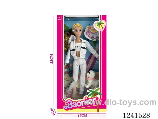 11.5inch 7-joint Barbie set