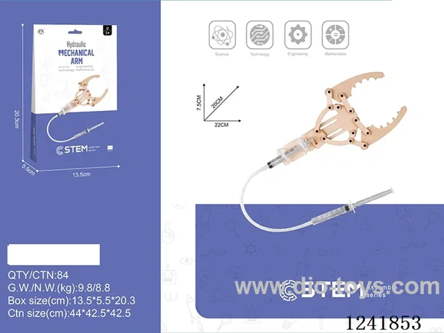Wooden assembled hydraulic tongs