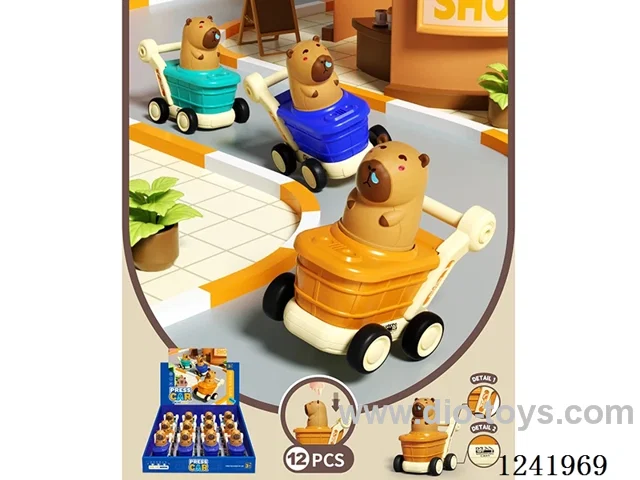 Pressing Capybara Barra Shopping Cart 12PCS