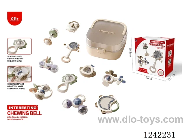 Boiled Rattles 10PCS with storage box