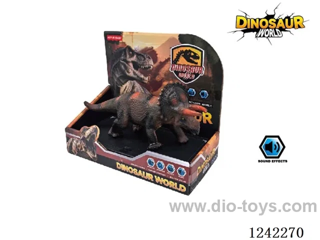 Vinyl Cotton Filled Dinosaur with IC