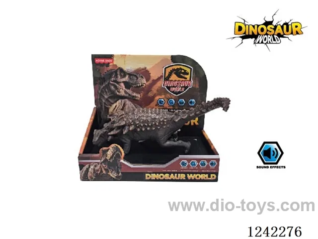 Vinyl Cotton Filled Dinosaur with IC