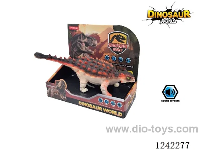 Vinyl Cotton Filled Dinosaur with IC