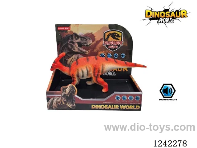 Vinyl Cotton Filled Dinosaur with IC