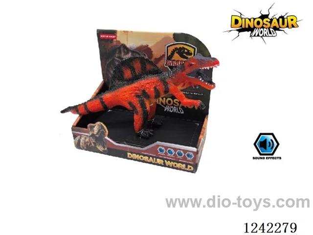 Vinyl Cotton Filled Dinosaur with IC