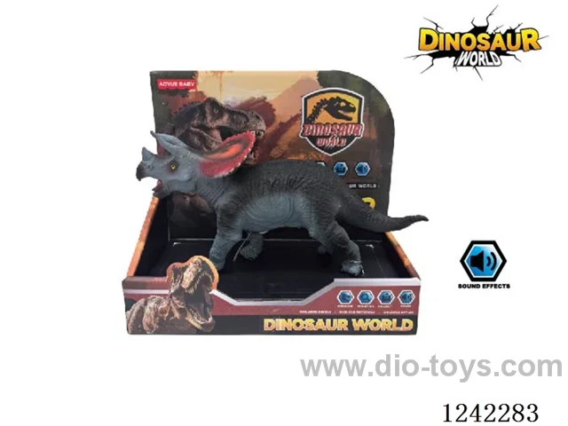 Vinyl Cotton Filled Dinosaur with IC
