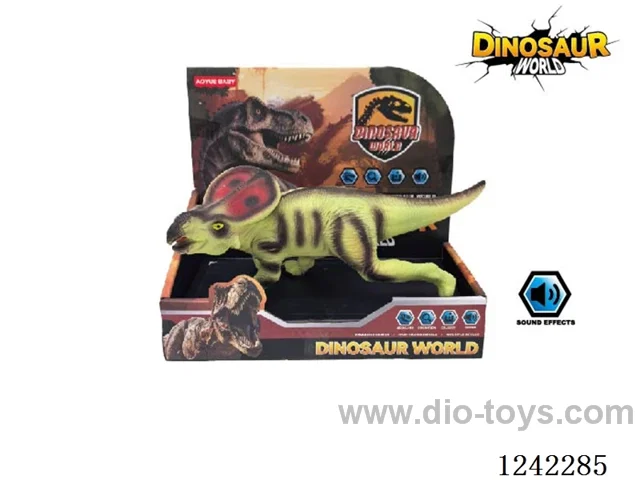 Vinyl Cotton Filled Dinosaur with IC