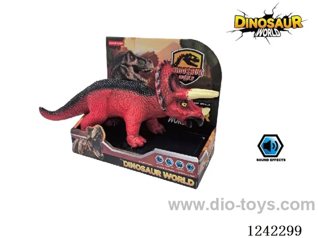 Vinyl Cotton Filled Dinosaur with IC