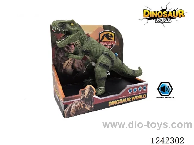 Vinyl Cotton Filled Dinosaur with IC