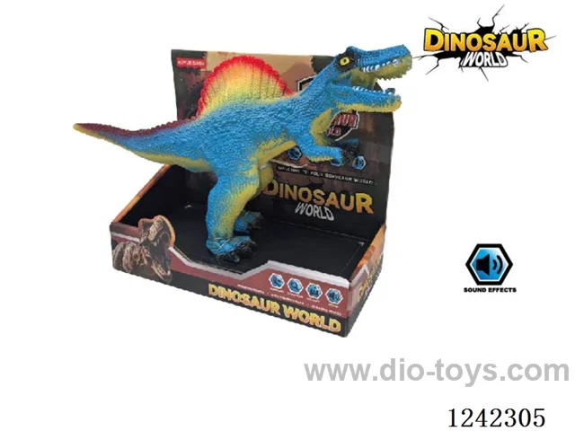 Vinyl Cotton Filled Dinosaur with IC
