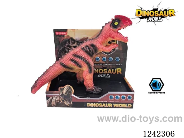Vinyl Cotton Filled Dinosaur with IC