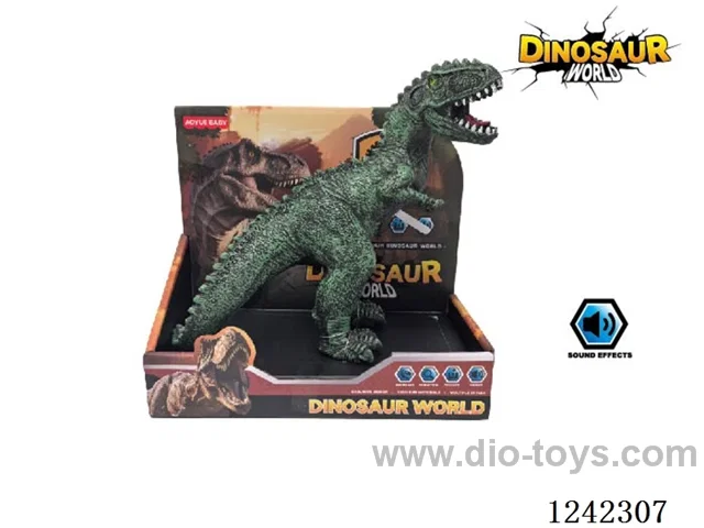 Vinyl Cotton Filled Dinosaur with IC