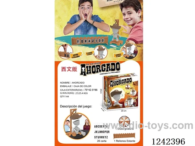 The Gallows Board Game (Spanish)