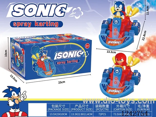 B/O universal car W L/M/spray