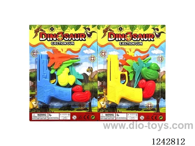 Colour catapult plane gun (with 3 planes 2 ducks)