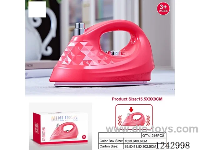 Small iron with vibration 2*AA not included
