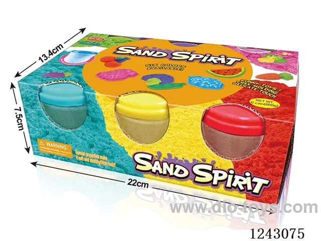 Space Sand Refill 6 Bottles