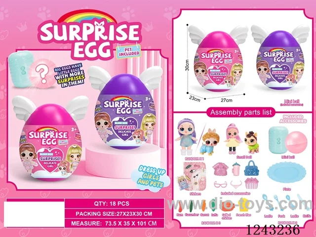Super egg -doll set