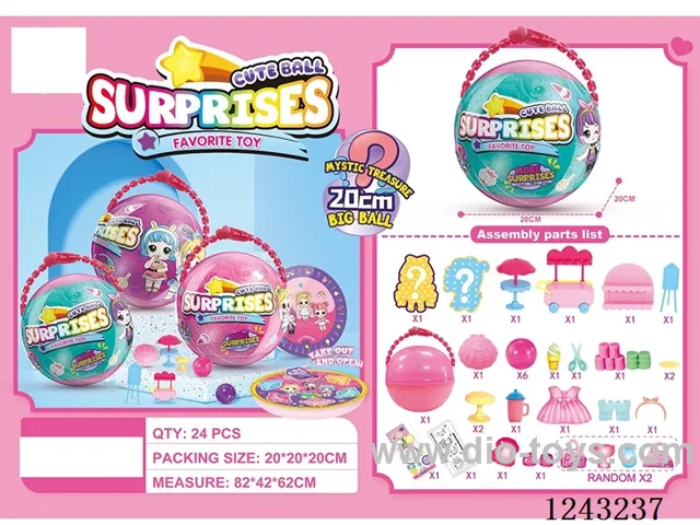 20cm ball play house DIY 24PCS