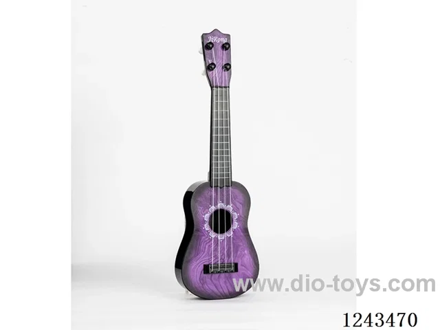 17 inch guitar 4-string ukulele (nylon strings) purple