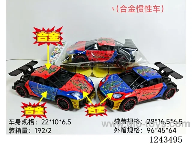 Alloy Inertial Car