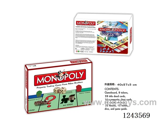 (GCC) English Monopoly (World Edition)